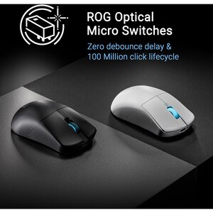 Mouse Gaming Wireless ASUS Rog Harpe Ace Mini, 42000 dpi, white Mouse Gaming Wireless ASUS Rog Harpe Ace Mini, 42000 dpi, white
