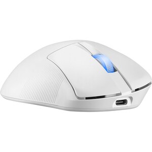 Mouse Gaming Wireless ASUS ROG Keris II Ace, Tri-Mode, 42000 dpi, Bluetooth, alb Mouse Gaming Wireless ASUS ROG Keris II Ace, Tri-Mode, 42000 dpi, Bluetooth, alb