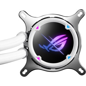 Cooler procesor cu racire lichida ASUS ROG STRIX LC II 240 ARGB WHITE EDITION, 2x120mm, 90RC00E2-M0UAY4 Cooler procesor cu racire lichida ASUS ROG STRIX LC II 240 ARGB WHITE EDITION, 2x120mm, 90RC00E2-M0UAY4