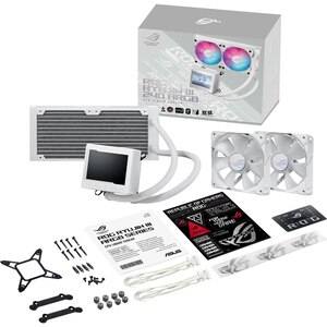 Cooler procesor cu racire lichida ASUS ROG RYUJIN III 240 ARGB White Edition, 2x120mm Cooler procesor cu racire lichida ASUS ROG RYUJIN III 240 ARGB White Edition, 2x120mm