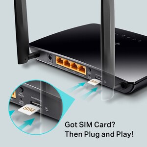 Router Wireless Gigabit TP-LINK Archer MR200 AC750, Dual-Band 300 + 433 Mbps, negru Router Wireless Gigabit TP-LINK Archer MR200 AC750, Dual-Band 300 + 433 Mbps, negru
