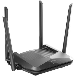 Router Wireless Gigabit D-LINK DIR-X1530, WI-Fi 6, Dual-Band 300 + 1201 Mbps, negru Router Wireless Gigabit D-LINK DIR-X1530, WI-Fi 6, Dual-Band 300 + 1201 Mbps, negru