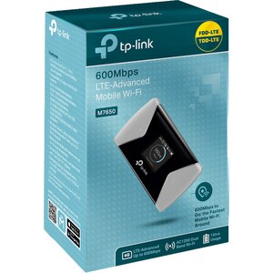 Router Wireless portabil TP-LINK M7650, Dual Band 300+867 Mbps, 4G LTE, negru-gri Router Wireless portabil TP-LINK M7650, Dual Band 300+867 Mbps, 4G LTE, negru-gri