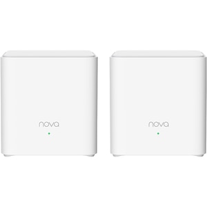 Sistem Mesh Wireless TENDA Nova MX3 AX1500, Dual Band 300+1201 Mbps, 2 buc, alb Sistem Mesh Wireless TENDA Nova MX3 AX1500, Dual Band 300+1201 Mbps, 2 buc, alb
