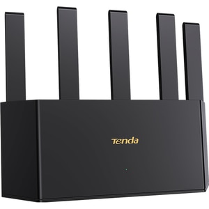 Router Wireless Gigabit TENDA TX12L Pro AX3000, Wi-Fi 6, Dual-Band 574 + 2402 Mbps, negru Router Wireless Gigabit TENDA TX12L Pro AX3000, Wi-Fi 6, Dual-Band 574 + 2402 Mbps, negru