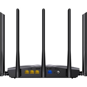 Router Wireless Gigabit TENDA TX2 Pro AX1500, Wi-Fi 6, Dual-Band 300 + 1201 Mbps, negru Router Wireless Gigabit TENDA TX2 Pro AX1500, Wi-Fi 6, Dual-Band 300 + 1201 Mbps, negru