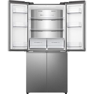 Side by Side HISENSE RQ5P470SAIE, Total No Frost, 483 l, H 178.5 cm, Clasa E, Wi-Fi, inox Side by Side HISENSE RQ5P470SAIE, Total No Frost, 483 l, H 178.5 cm, Clasa E, Wi-Fi, inox