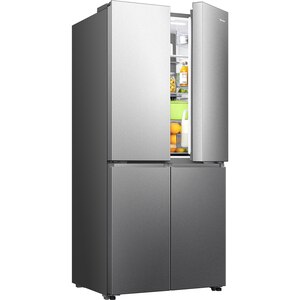 Side by Side HISENSE RQ5P470SAIE, Total No Frost, 483 l, H 178.5 cm, Clasa E, Wi-Fi, inox Side by Side HISENSE RQ5P470SAIE, Total No Frost, 483 l, H 178.5 cm, Clasa E, Wi-Fi, inox
