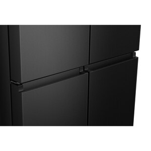 Side by Side HISENSE RQ5P470SMFE, Total No Frost, 483 l, H 178.5 cm, Clasa E, Dozator apa, Wi-Fi, negru Side by Side HISENSE RQ5P470SMFE, Total No Frost, 483 l, H 178.5 cm, Clasa E, Dozator apa, Wi-Fi, negru