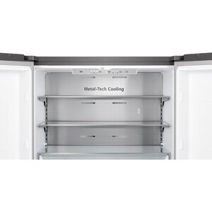 Side by Side HISENSE RQ758N4SBFE, Total No Frost, 609 l, H 178.5 cm, Clasa E, Wi-Fi, negru Side by Side HISENSE RQ758N4SBFE, Total No Frost, 609 l, H 178.5 cm, Clasa E, Wi-Fi, negru