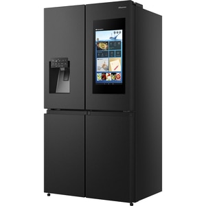 Side by Side HISENSE RQ760N4IFE, Total No Frost, 577 l, H 178.5 cm, Clasa E, Dozator apa, Wi-Fi, negru Side by Side HISENSE RQ760N4IFE, Total No Frost, 577 l, H 178.5 cm, Clasa E, Dozator apa, Wi-Fi, negru