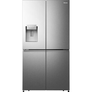 Side by Side HISENSE RQ760N4SASE, Total No Frost, 584 l, H 178.5 cm, Clasa E, Dozator apa, Wi-Fi, argintiu Side by Side HISENSE RQ760N4SASE, Total No Frost, 584 l, H 178.5 cm, Clasa E, Dozator apa, Wi-Fi, argintiu