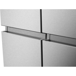 Side by Side HISENSE RQ760N4SASE, Total No Frost, 584 l, H 178.5 cm, Clasa E, Dozator apa, Wi-Fi, argintiu Side by Side HISENSE RQ760N4SASE, Total No Frost, 584 l, H 178.5 cm, Clasa E, Dozator apa, Wi-Fi, argintiu