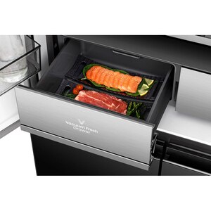 Side by Side HISENSE RQ768N4GBE, Total No Frost, 591 l, H 190 cm, Clasa E, negru Side by Side HISENSE RQ768N4GBE, Total No Frost, 591 l, H 190 cm, Clasa E, negru
