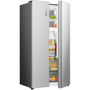 Side by Side HISENSE RS3P538NAIE, Total No Frost, 527 l, H 178.6 cm, Clasa E, argintiu Side by Side HISENSE RS3P538NAIE, Total No Frost, 527 l, H 178.6 cm, Clasa E, argintiu