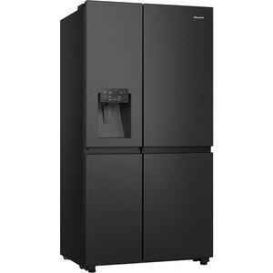 Side by Side HISENSE RS818N4TFE, Total No Frost, 632 l, H 179 cm, Clasa E, Dozator apa, Wi-Fi, negru Side by Side HISENSE RS818N4TFE, Total No Frost, 632 l, H 179 cm, Clasa E, Dozator apa, Wi-Fi, negru