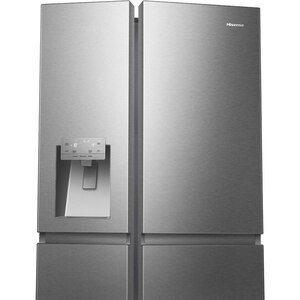 Side by Side HISENSE RS818N4TIE, Total No Frost, 632 l, H 179 cm, Clasa E, Dozator apa, Wi-Fi, argintiu Side by Side HISENSE RS818N4TIE, Total No Frost, 632 l, H 179 cm, Clasa E, Dozator apa, Wi-Fi, argintiu