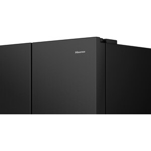 Side by Side HISENSE RS840N4WFE, Total No Frost, 649 l, H 179.5 cm, Clasa E, Dozator apa, Wi-Fi, negru Side by Side HISENSE RS840N4WFE, Total No Frost, 649 l, H 179.5 cm, Clasa E, Dozator apa, Wi-Fi, negru