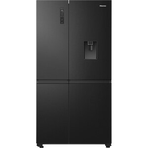 Side by Side HISENSE RS840N4WFE, Total No Frost, 649 l, H 179.5 cm, Clasa E, Dozator apa, Wi-Fi, negru Side by Side HISENSE RS840N4WFE, Total No Frost, 649 l, H 179.5 cm, Clasa E, Dozator apa, Wi-Fi, negru