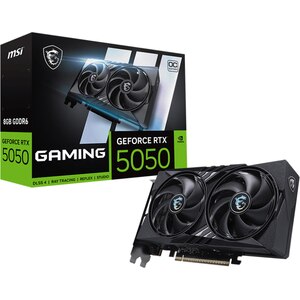 Placa video MSI GeForce RTX 5050 8G Gaming OC, 8GB GDDR6, 128bit, DLSS 4, G5050-8GC Placa video MSI GeForce RTX 5050 8G Gaming OC, 8GB GDDR6, 128bit, DLSS 4, G5050-8GC