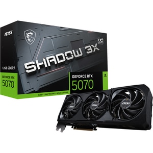 Placa video MSI GeForce RTX 5070 12G Shadow 3X OC, 12GB GDDR7, 192bit, DLSS 4, G5070-12S3C Placa video MSI GeForce RTX 5070 12G Shadow 3X OC, 12GB GDDR7, 192bit, DLSS 4, G5070-12S3C