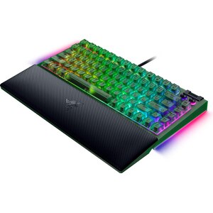 Tastatura Gaming mecanica RAZER BlackWidow V4 75%, USB, Layout US, Phantom Green Edition Tastatura Gaming mecanica RAZER BlackWidow V4 75%, USB, Layout US, Phantom Green Edition