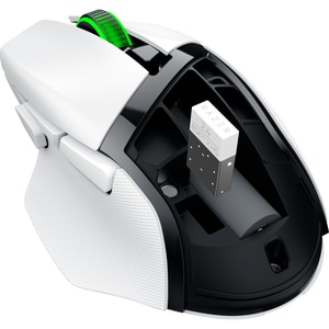 Mouse Gaming Wireless RAZER Basilisk V3 X HyperSpeed, Dual-Mode, 18000 dpi, Bluetooth, alb Mouse Gaming Wireless RAZER Basilisk V3 X HyperSpeed, Dual-Mode, 18000 dpi, Bluetooth, alb