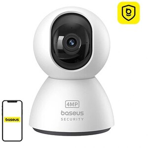Camera IP Wireless BASEUS P1, 3K, 1440p, IR, Night Vision, alb Camera IP Wireless BASEUS P1, 3K, 1440p, IR, Night Vision, alb