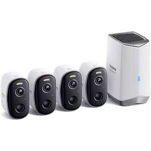 Kit de supraveghere video BASEUS Security N1 Plus Homestation, 4 camere, 2K, Wi-Fi, IP67, 16 canale, alb Kit de supraveghere video BASEUS Security N1 Plus Homestation, 4 camere, 2K, Wi-Fi, IP67, 16 canale, alb