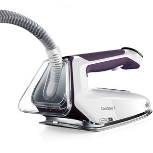 Statie de calcat BRAUN CareStyle 7 IS7266VI, 2700W, 550g/min, 2l, talpa Eloxal, alb-violet Statie de calcat BRAUN CareStyle 7 IS7266VI, 2700W, 550g/min, 2l, talpa Eloxal, alb-violet
