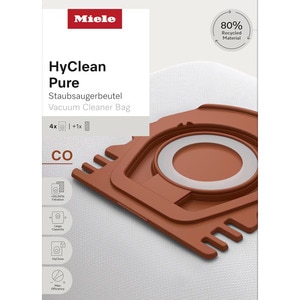 Kit aspirator MIELE HyClean Pure CO: 4 saci + filtru evacuare Kit aspirator MIELE HyClean Pure CO: 4 saci + filtru evacuare