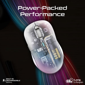 Mouse Wireless PROMATE Samo, Dual Mode, 1600 dpi, Bluetooth, alb Mouse Wireless PROMATE Samo, Dual Mode, 1600 dpi, Bluetooth, alb