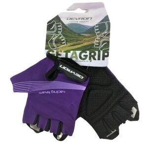 Manusi ciclism DEVRON 8542 Racing Team Lady, M, negru-violet Manusi ciclism DEVRON 8542 Racing Team Lady, M, negru-violet