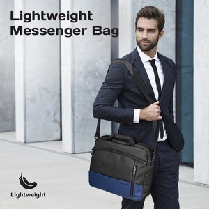 Geanta laptop PROMATE SATCHEL-MB, 15.6", albastru inchis Geanta laptop PROMATE SATCHEL-MB, 15.6", albastru inchis