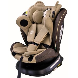 Scaun auto BUF BOOF Plus i-Size rotativ 360 grade ISIZEURSCOF, Isofix, 0-36 kg, maro-negru Scaun auto BUF BOOF Plus i-Size rotativ 360 grade ISIZEURSCOF, Isofix, 0-36 kg, maro-negru