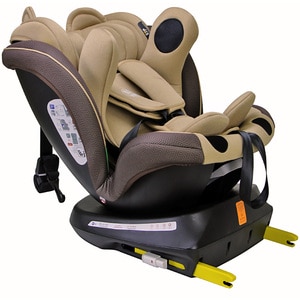 Scaun auto BUF BOOF Plus i-Size rotativ 360 grade ISIZEURSCOF, Isofix, 0-36 kg, maro-negru Scaun auto BUF BOOF Plus i-Size rotativ 360 grade ISIZEURSCOF, Isofix, 0-36 kg, maro-negru