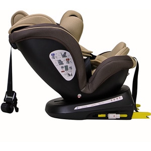 Scaun auto BUF BOOF Plus i-Size rotativ 360 grade ISIZEURSCOF, Isofix, 0-36 kg, maro-negru Scaun auto BUF BOOF Plus i-Size rotativ 360 grade ISIZEURSCOF, Isofix, 0-36 kg, maro-negru