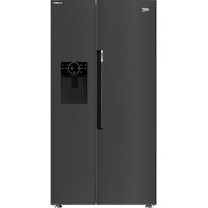 Side by Side BEKO GN162340XBRN, No Frost, 571 l, H 179 cm, Clasa E, Dozator apa, dark inox Side by Side BEKO GN162340XBRN, No Frost, 571 l, H 179 cm, Clasa E, Dozator apa, dark inox