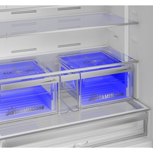 Side by Side GRUNDIG GQN21245GBN, No Frost, 572 l, H 182 cm, Clasa E, sticla neagra Side by Side GRUNDIG GQN21245GBN, No Frost, 572 l, H 182 cm, Clasa E, sticla neagra