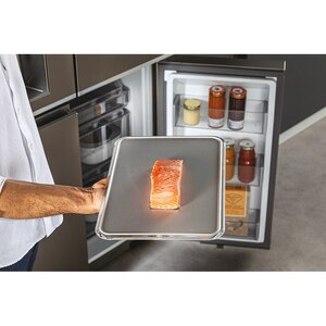 Side by Side HAIER HCR7918EIMP, Total No Frost, 601 l, H 177.5 cm, Clasa E, Dozator apa, inox Side by Side HAIER HCR7918EIMP, Total No Frost, 601 l, H 177.5 cm, Clasa E, Dozator apa, inox