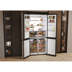 Side by Side HAIER HCR79F19ENMM, Total No Frost, 646 l, H 190.5 cm, Clasa E, inox Side by Side HAIER HCR79F19ENMM, Total No Frost, 646 l, H 190.5 cm, Clasa E, inox