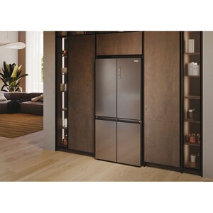 Side by Side HAIER HCR79F19ENMM, Total No Frost, 646 l, H 190.5 cm, Clasa E, inox Side by Side HAIER HCR79F19ENMM, Total No Frost, 646 l, H 190.5 cm, Clasa E, inox