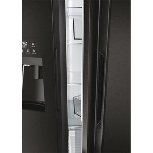 Side by Side HAIER HSR5918DIPB, No Frost, 511 l, H 177 cm, Clasa D, Dozator apa, negru Side by Side HAIER HSR5918DIPB, No Frost, 511 l, H 177 cm, Clasa D, Dozator apa, negru