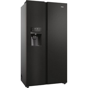 Side by Side HAIER HSR5918DIPB, No Frost, 511 l, H 177 cm, Clasa D, Dozator apa, negru Side by Side HAIER HSR5918DIPB, No Frost, 511 l, H 177 cm, Clasa D, Dozator apa, negru