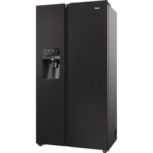 Side by Side HAIER HSR5918DIPB, No Frost, 511 l, H 177 cm, Clasa D, Dozator apa, negru Side by Side HAIER HSR5918DIPB, No Frost, 511 l, H 177 cm, Clasa D, Dozator apa, negru