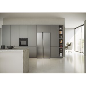 Side by Side HAIER HSR5918DNMP, Total No Frost, 528 l, H 178 cm, Clasa D, inox Side by Side HAIER HSR5918DNMP, Total No Frost, 528 l, H 178 cm, Clasa D, inox