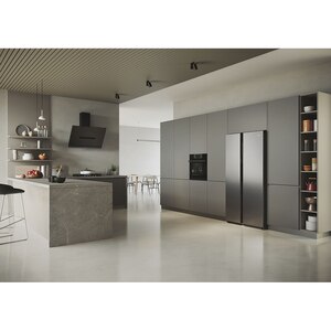 Side by Side HAIER HSR5918DNMP, Total No Frost, 528 l, H 178 cm, Clasa D, inox Side by Side HAIER HSR5918DNMP, Total No Frost, 528 l, H 178 cm, Clasa D, inox