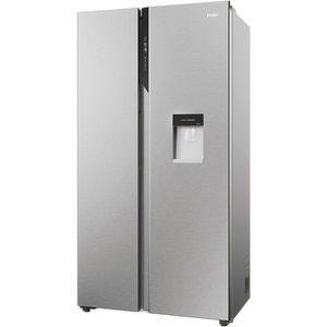 Side by Side HAIER HSR5918DWMP, Total No Frost, 521 l, H 177.5 cm, Clasa D, Dozator apa, inox Side by Side HAIER HSR5918DWMP, Total No Frost, 521 l, H 177.5 cm, Clasa D, Dozator apa, inox