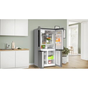 Side by Side BOSCH KFD96APEA, No Frost, 574 l, H 183 cm, Clasa E, Dozator apa, inox antiamprenta Side by Side BOSCH KFD96APEA, No Frost, 574 l, H 183 cm, Clasa E, Dozator apa, inox antiamprenta