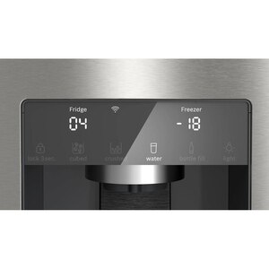 Side by Side BOSCH KFD96APEA, No Frost, 574 l, H 183 cm, Clasa E, Dozator apa, inox antiamprenta Side by Side BOSCH KFD96APEA, No Frost, 574 l, H 183 cm, Clasa E, Dozator apa, inox antiamprenta